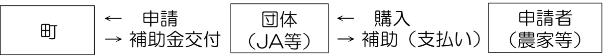 補助金交付イメージ